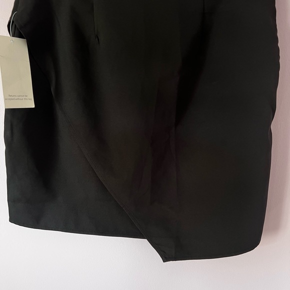 TOBI Madeline Mini Wrap Black Skirt - Picture 5 of 5